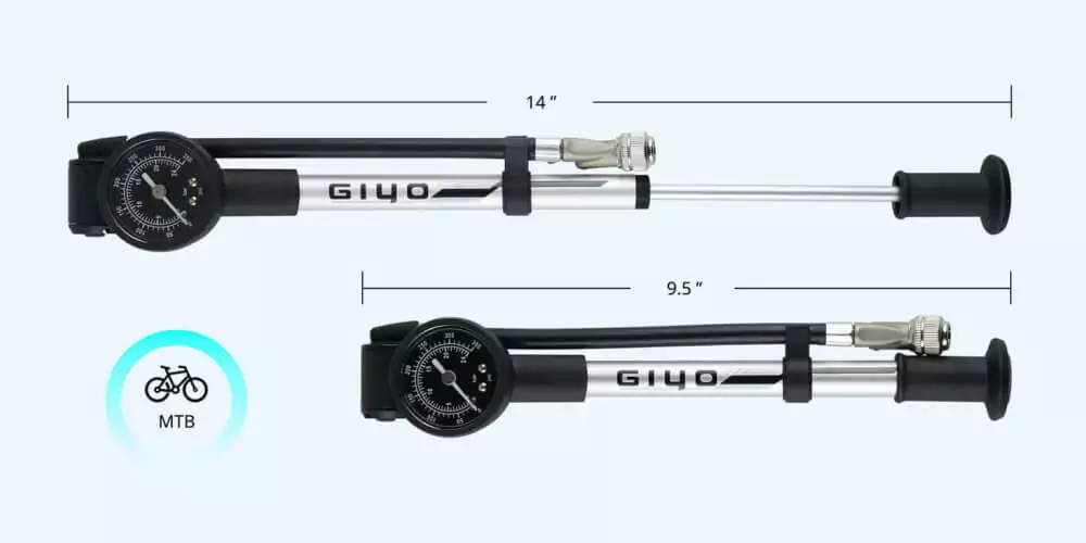 Standard Analog Dial Shock Pump
